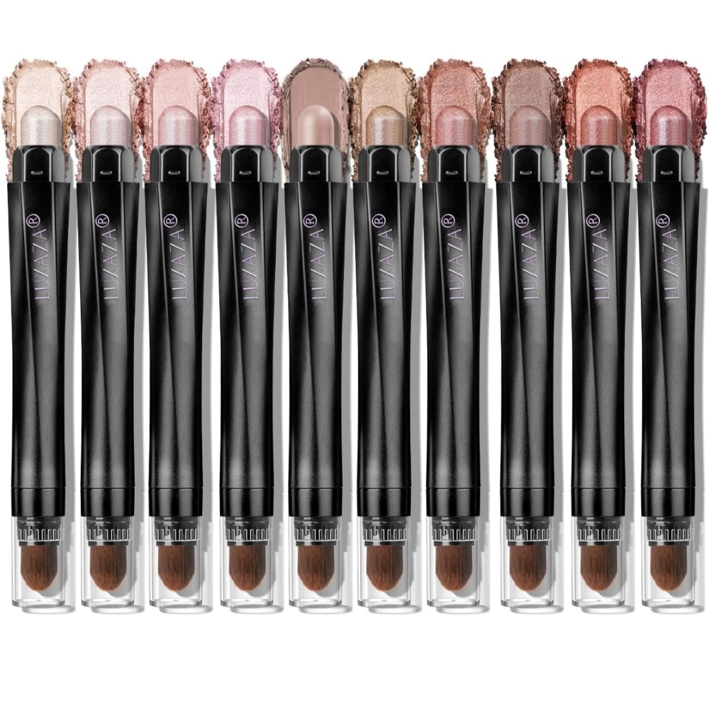 Makeup Stick Set - Black, Pink, Gold, Brown Shades